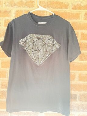 Ring of Fire Black and White Bear Graphic Tee
